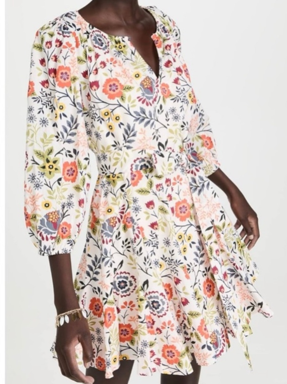 Velvet by Graham and Spencer Keelin Printed Boho Dress | MEDIUM NWT - Picture 10 of 12